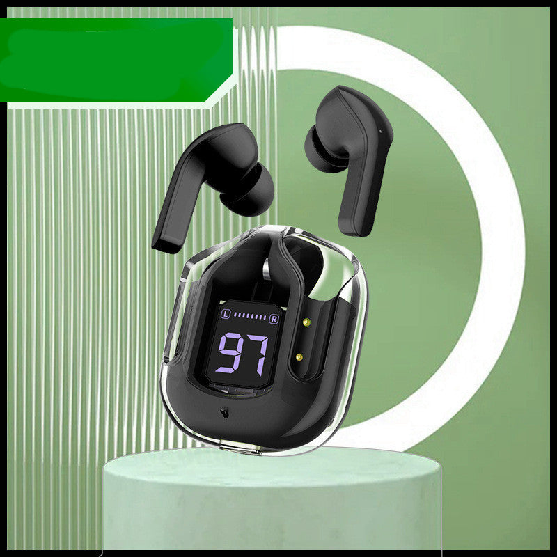 Transparente Digital anzeige TWS Drahtlose Bluetooth-Kopfhörer