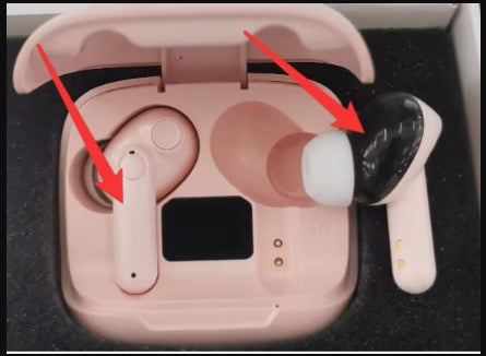 Transparente Digital anzeige TWS Drahtlose Bluetooth-Kopfhörer