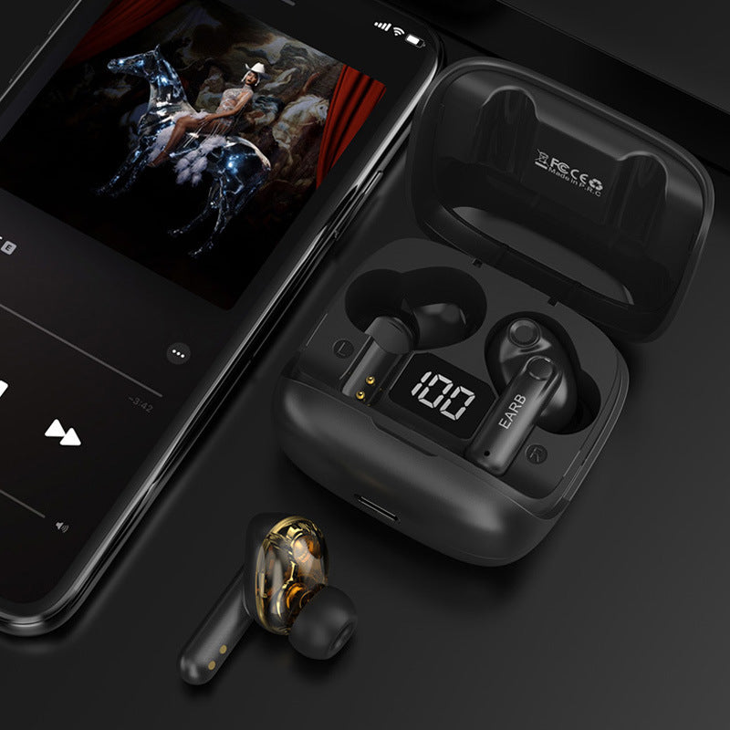 Transparente Digital anzeige TWS Drahtlose Bluetooth-Kopfhörer