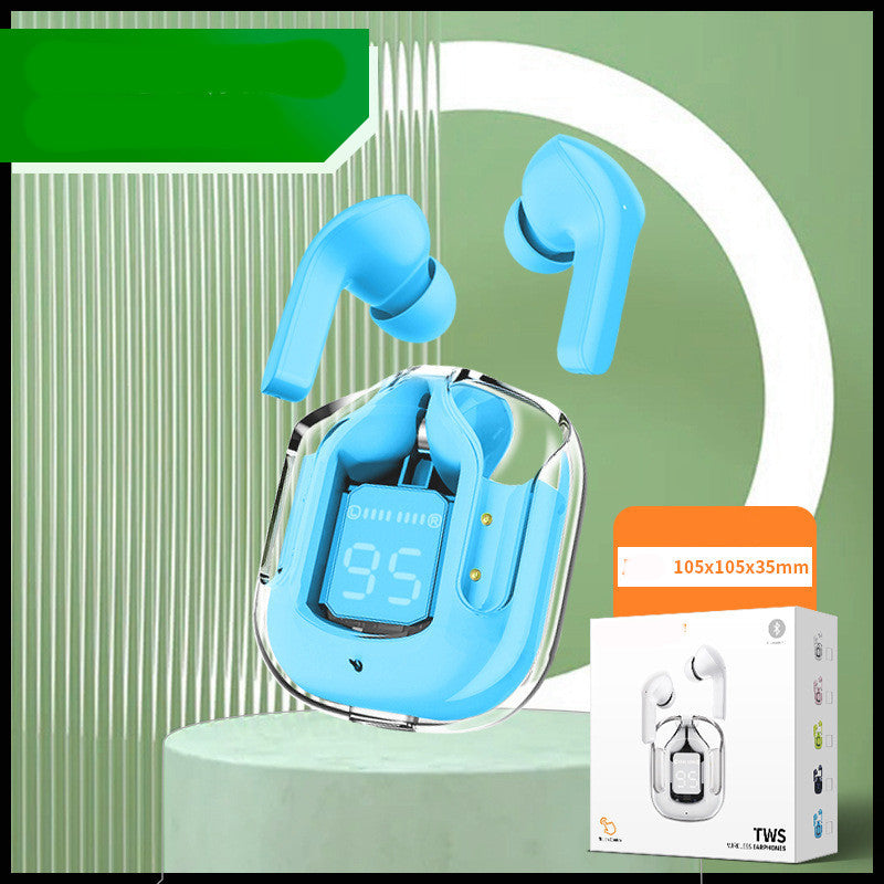 Transparente Digital anzeige TWS Drahtlose Bluetooth-Kopfhörer