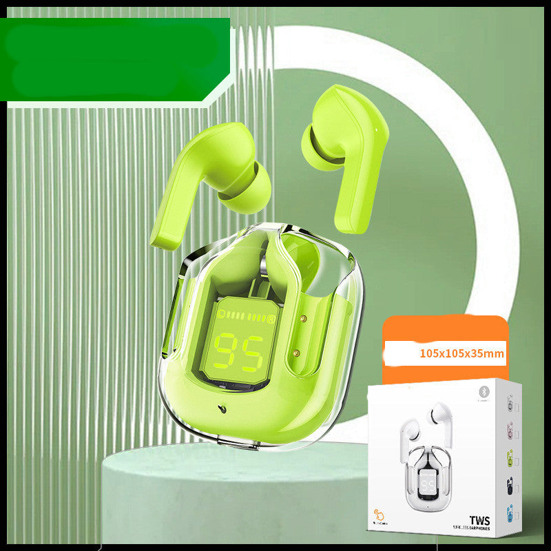 Transparente Digital anzeige TWS Drahtlose Bluetooth-Kopfhörer
