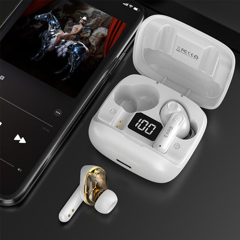 Transparente Digital anzeige TWS Drahtlose Bluetooth-Kopfhörer