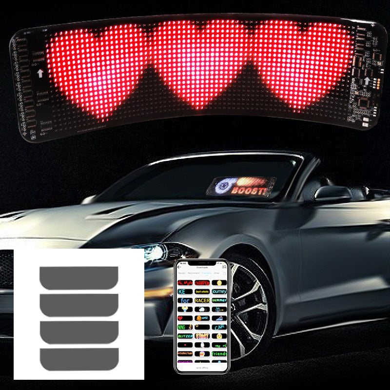 Programmierbares Auto-LED-Zeichen - Ultra dünner Bildschirm - Programmbar durch APP