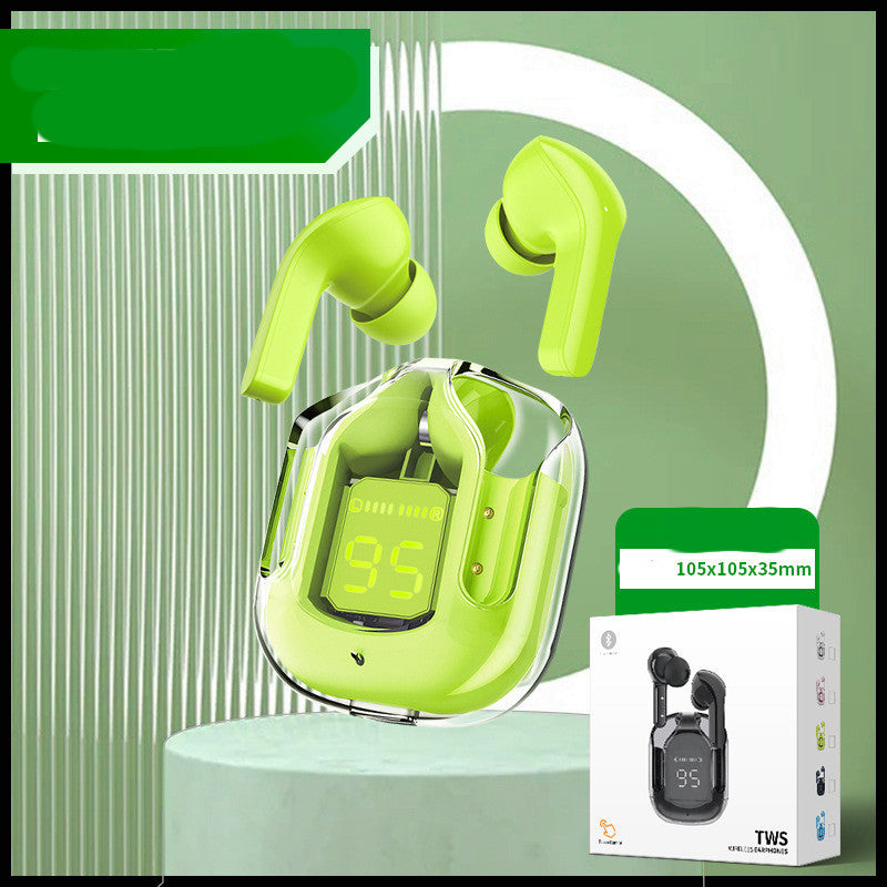 Transparente Digital anzeige TWS Drahtlose Bluetooth-Kopfhörer