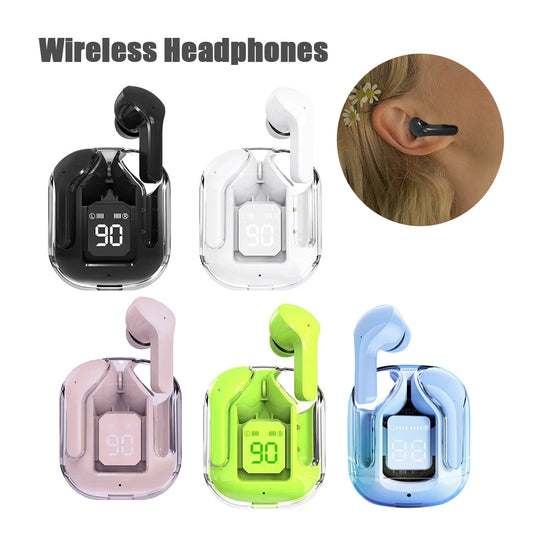 Transparente Digital anzeige TWS Drahtlose Bluetooth-Kopfhörer