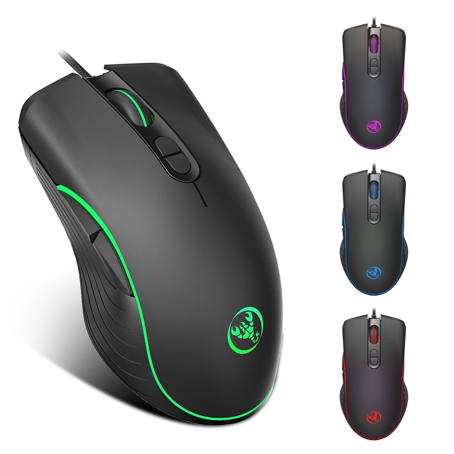 Glowing Gaming Maus Gaming Wired Maus