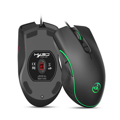 Glowing Gaming Maus Gaming Wired Maus