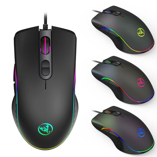 Glowing Gaming Maus Gaming Wired Maus