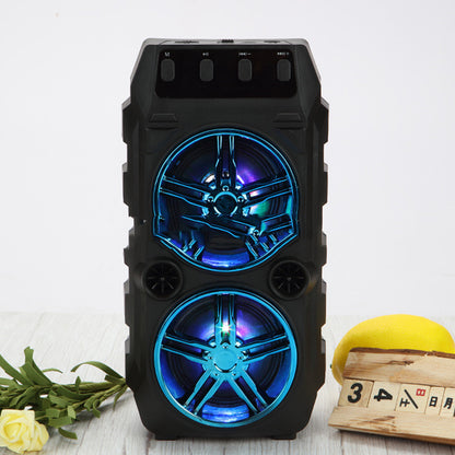Drahtlose Bluetooth Lautsprecher Dual Lautsprecher Im Freien Tragbare Lautsprecher