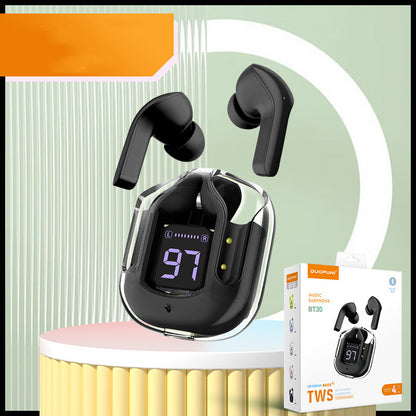 Transparente Digital anzeige TWS Drahtlose Bluetooth-Kopfhörer
