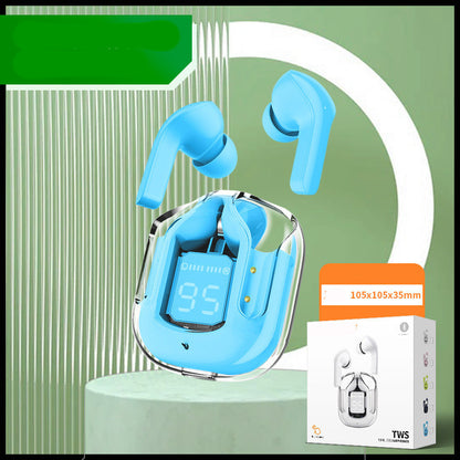 Transparente Digital anzeige TWS Drahtlose Bluetooth-Kopfhörer