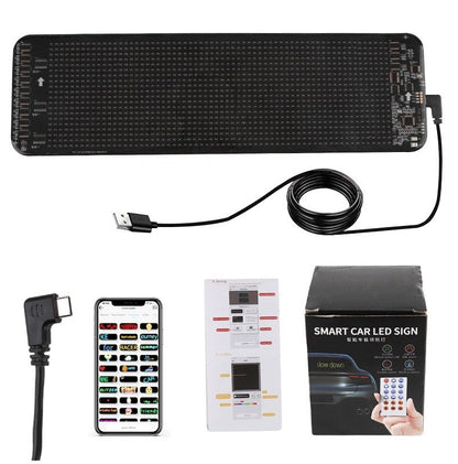 Programmierbares Auto-LED-Zeichen - Ultra dünner Bildschirm - Programmbar durch APP