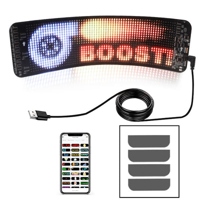 Programmierbares Auto-LED-Zeichen - Ultra dünner Bildschirm - Programmbar durch APP