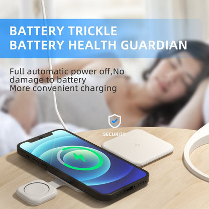 15W 3 In 1 Magnetische Drahtlose Ladestation Multi-gerät Klapp Magnetische Drahtlose Ladegerät Gadgets